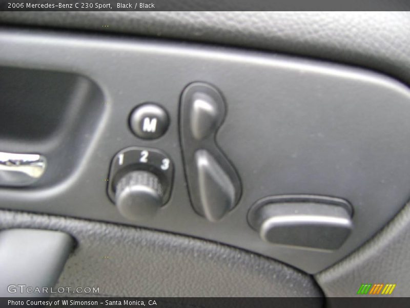 Black / Black 2006 Mercedes-Benz C 230 Sport