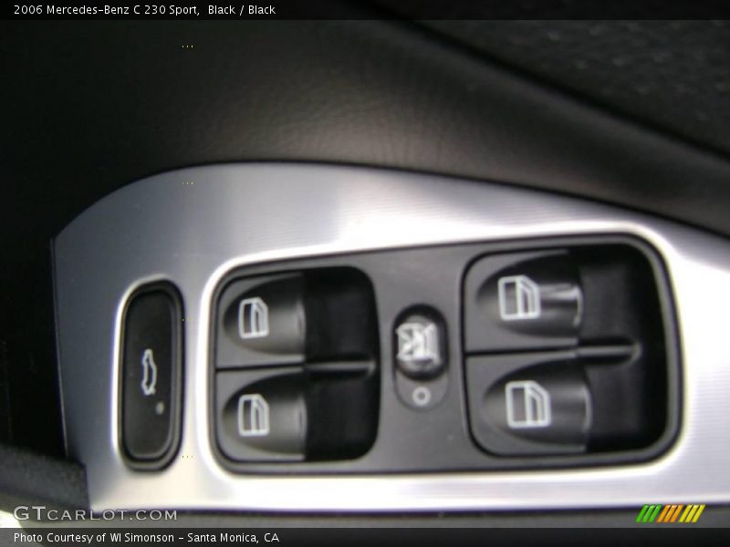 Black / Black 2006 Mercedes-Benz C 230 Sport