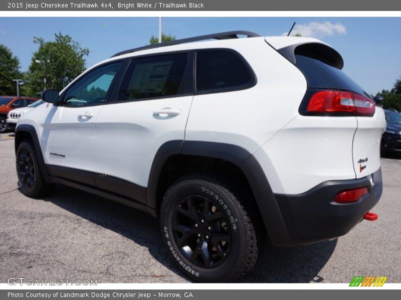 Bright White / Trailhawk Black 2015 Jeep Cherokee Trailhawk 4x4