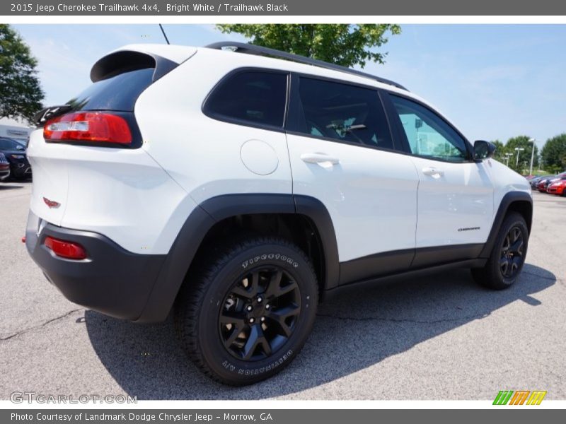 Bright White / Trailhawk Black 2015 Jeep Cherokee Trailhawk 4x4