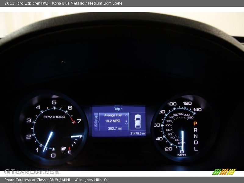  2011 Explorer FWD FWD Gauges