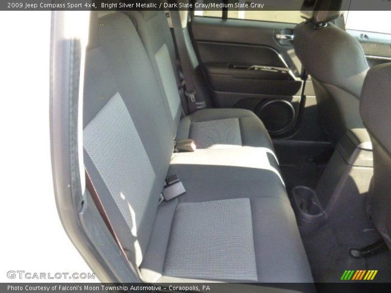 Bright Silver Metallic / Dark Slate Gray/Medium Slate Gray 2009 Jeep Compass Sport 4x4