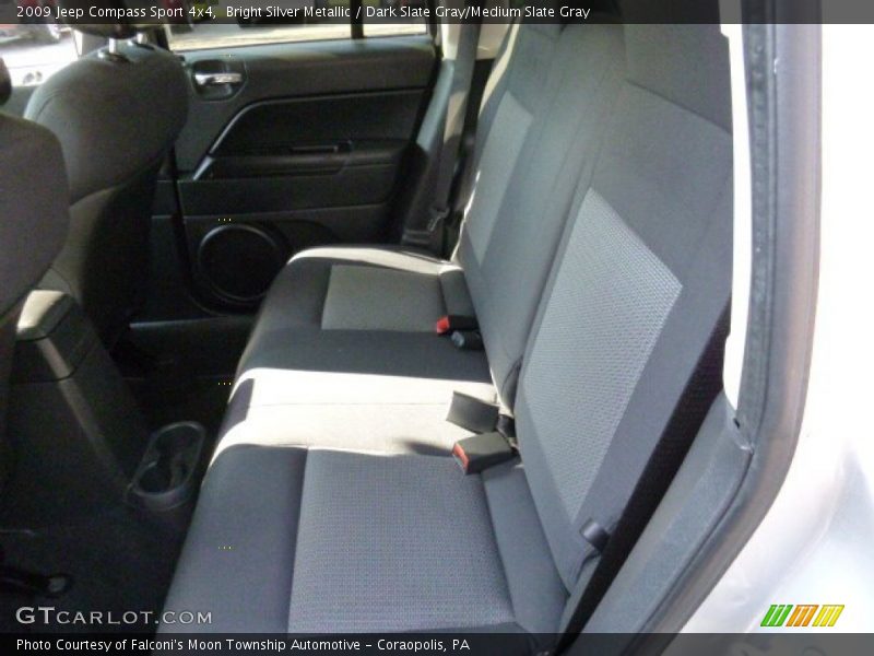Bright Silver Metallic / Dark Slate Gray/Medium Slate Gray 2009 Jeep Compass Sport 4x4