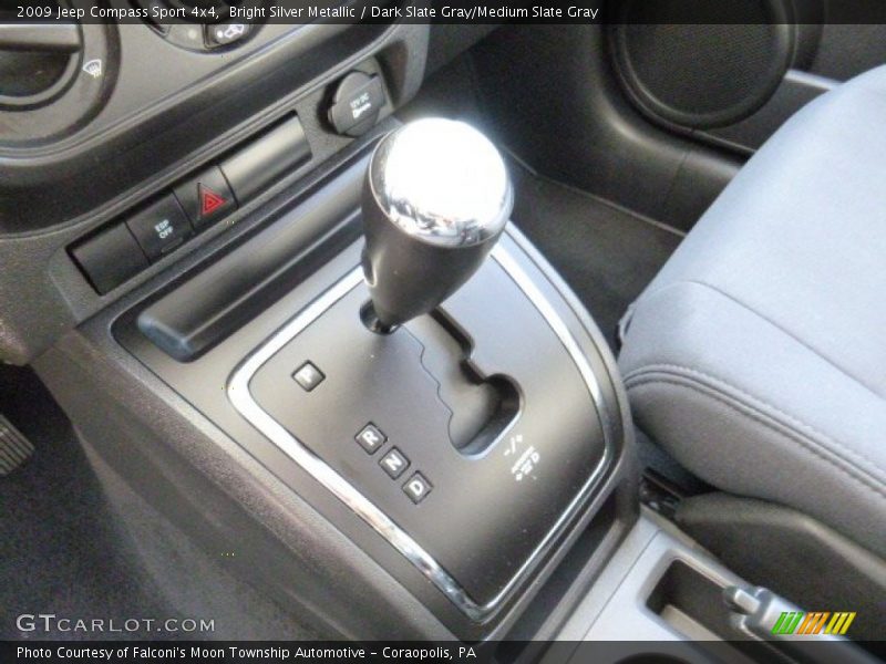 Bright Silver Metallic / Dark Slate Gray/Medium Slate Gray 2009 Jeep Compass Sport 4x4