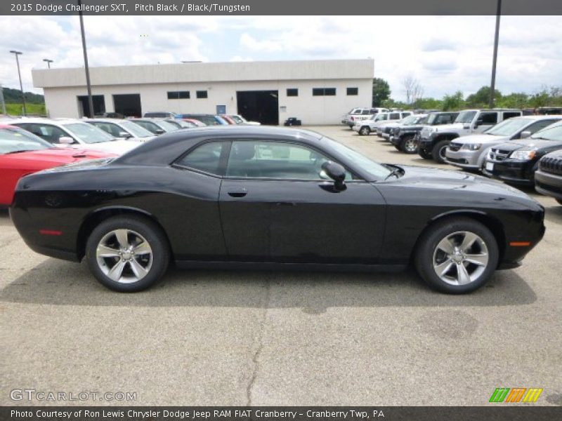 Pitch Black / Black/Tungsten 2015 Dodge Challenger SXT