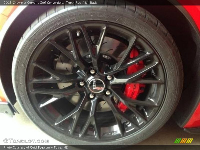 Torch Red / Jet Black 2015 Chevrolet Corvette Z06 Convertible