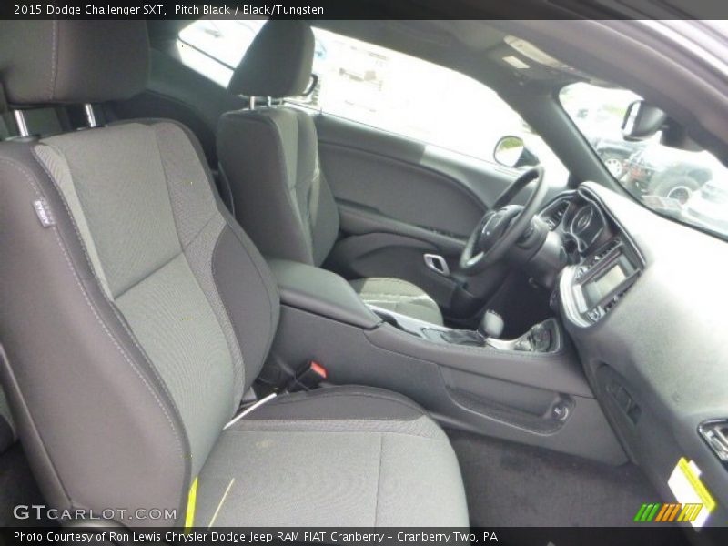Pitch Black / Black/Tungsten 2015 Dodge Challenger SXT