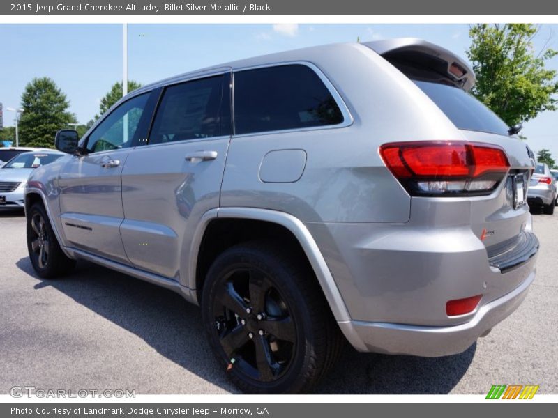 Billet Silver Metallic / Black 2015 Jeep Grand Cherokee Altitude