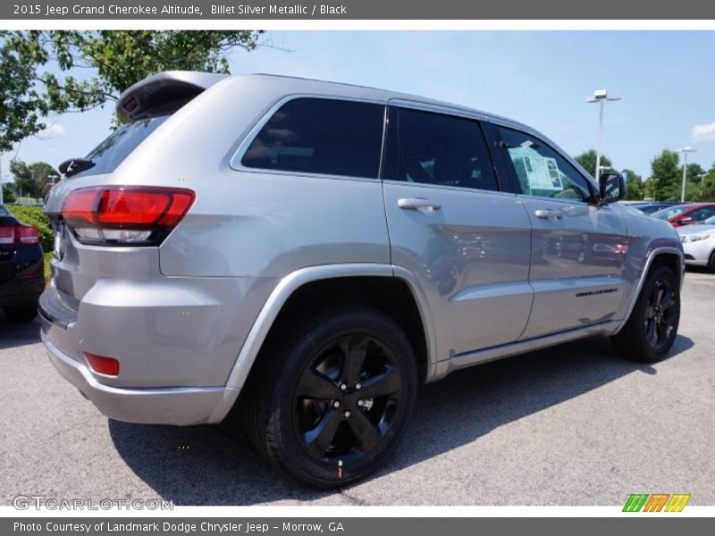 Billet Silver Metallic / Black 2015 Jeep Grand Cherokee Altitude