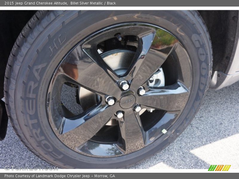Billet Silver Metallic / Black 2015 Jeep Grand Cherokee Altitude