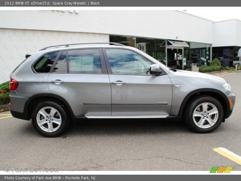 Space Gray Metallic / Black 2012 BMW X5 xDrive35d