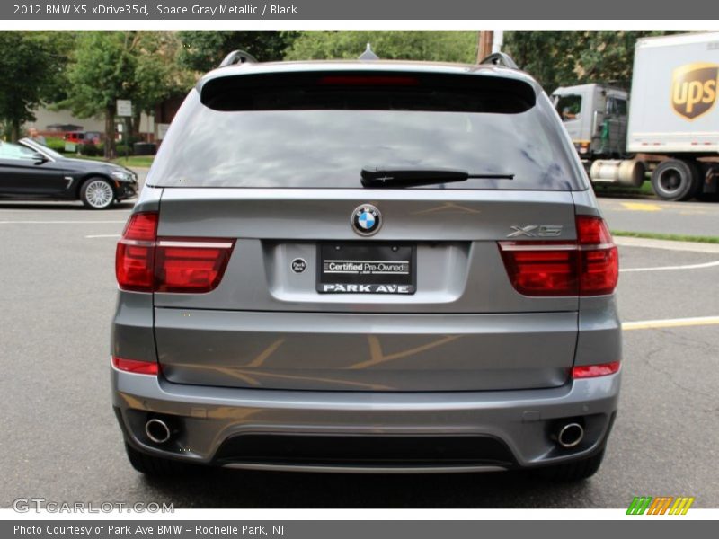 Space Gray Metallic / Black 2012 BMW X5 xDrive35d