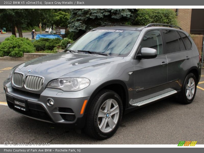 Space Gray Metallic / Black 2012 BMW X5 xDrive35d