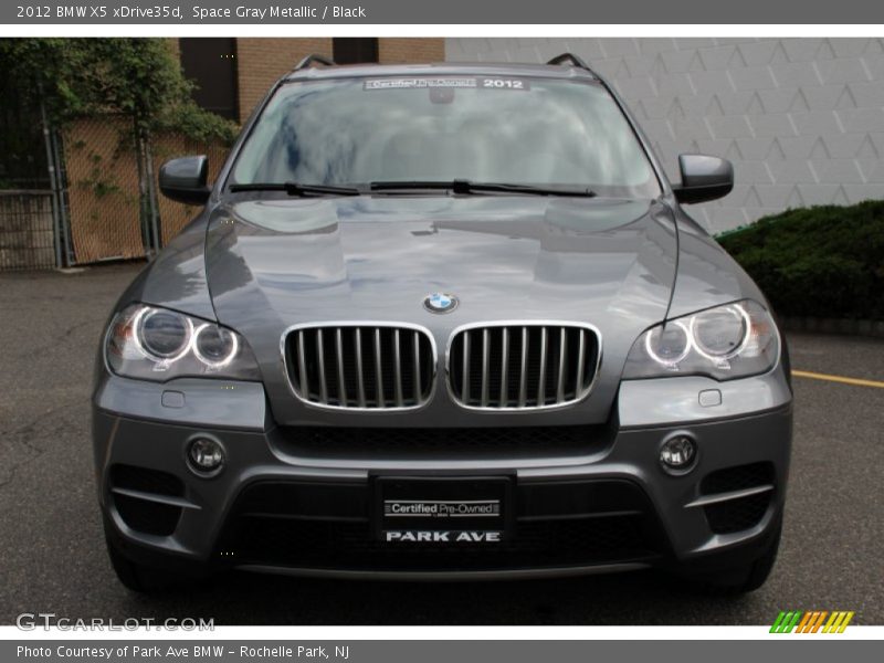 Space Gray Metallic / Black 2012 BMW X5 xDrive35d