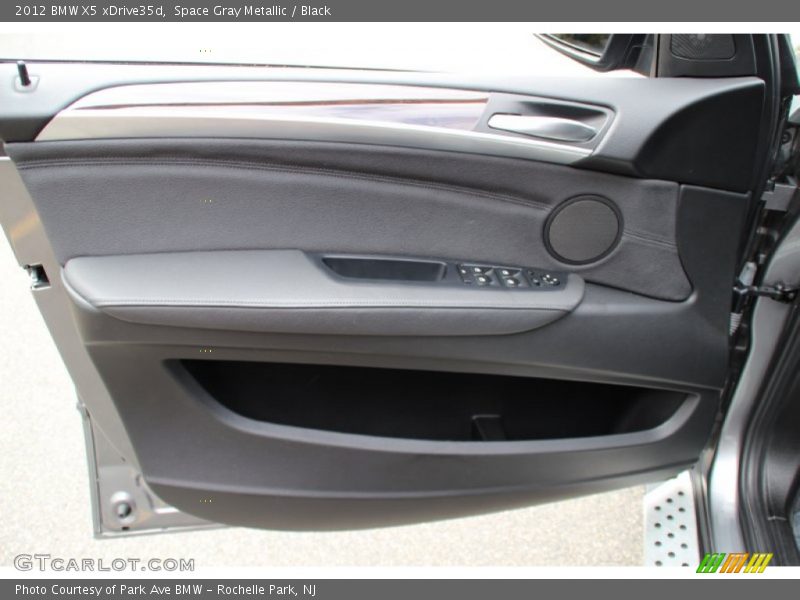 Space Gray Metallic / Black 2012 BMW X5 xDrive35d