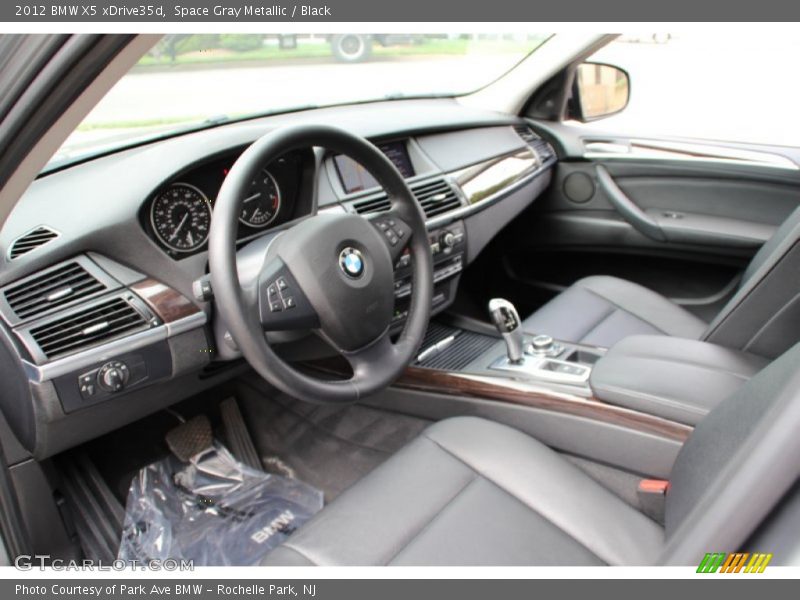 Space Gray Metallic / Black 2012 BMW X5 xDrive35d