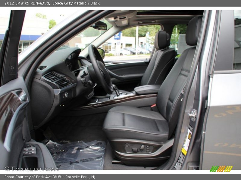 Space Gray Metallic / Black 2012 BMW X5 xDrive35d