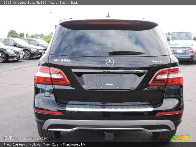 Black / Black 2015 Mercedes-Benz ML 350 4Matic