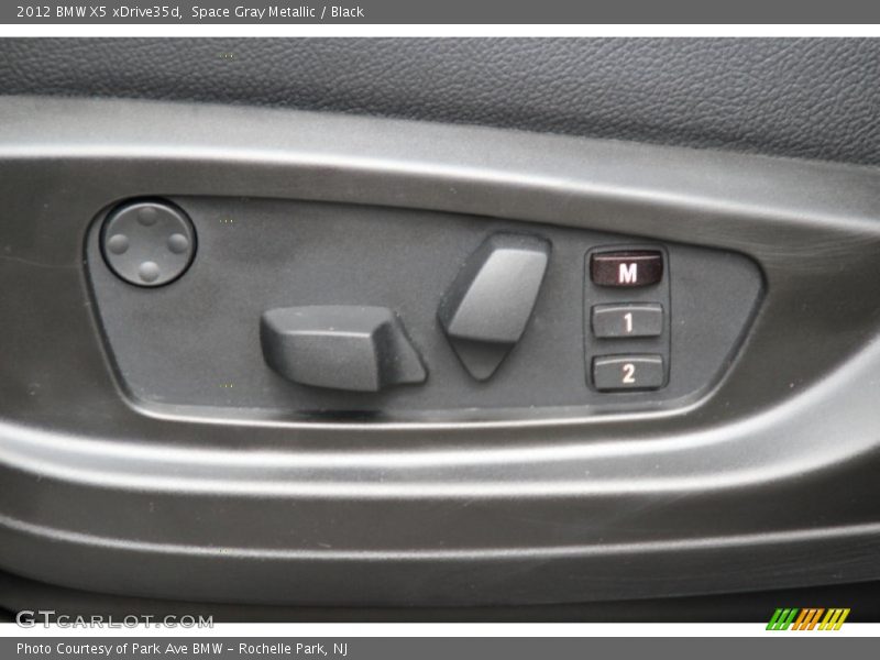 Space Gray Metallic / Black 2012 BMW X5 xDrive35d