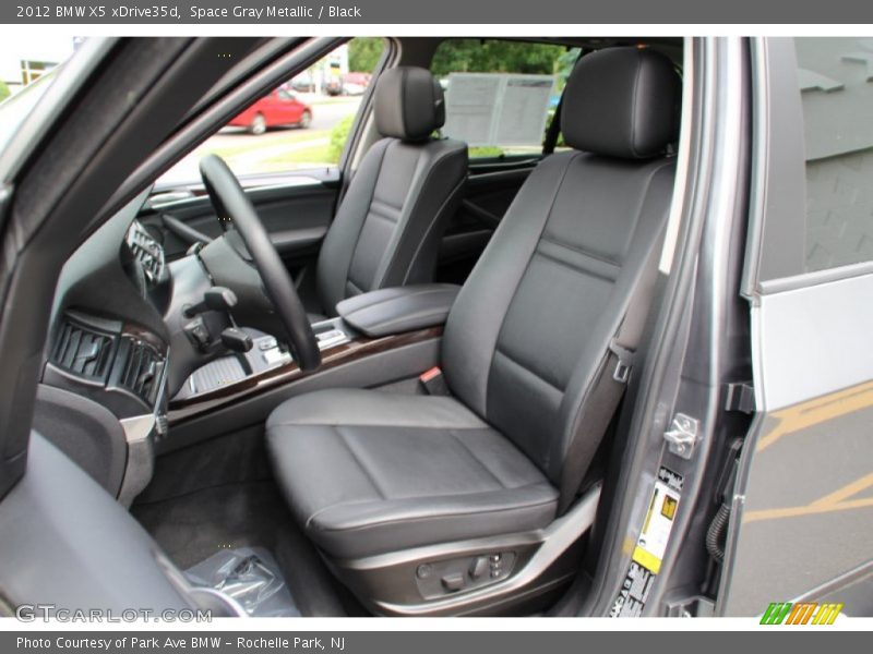Space Gray Metallic / Black 2012 BMW X5 xDrive35d