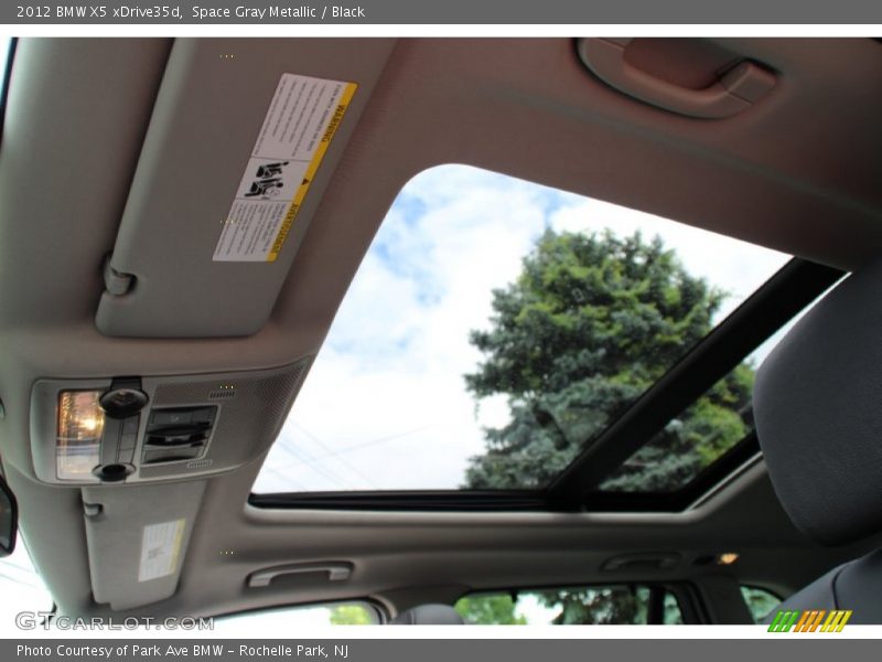 Space Gray Metallic / Black 2012 BMW X5 xDrive35d
