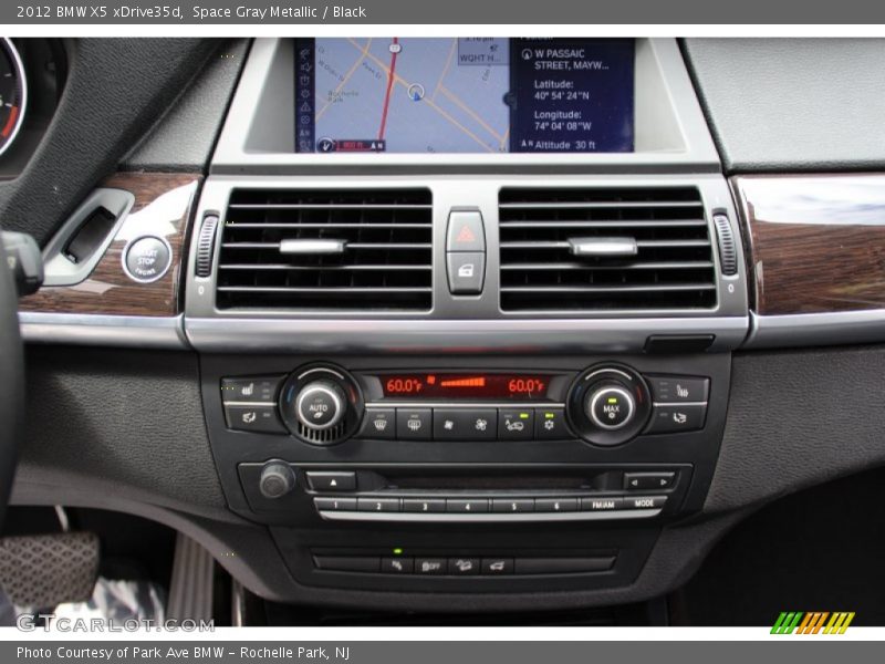 Space Gray Metallic / Black 2012 BMW X5 xDrive35d