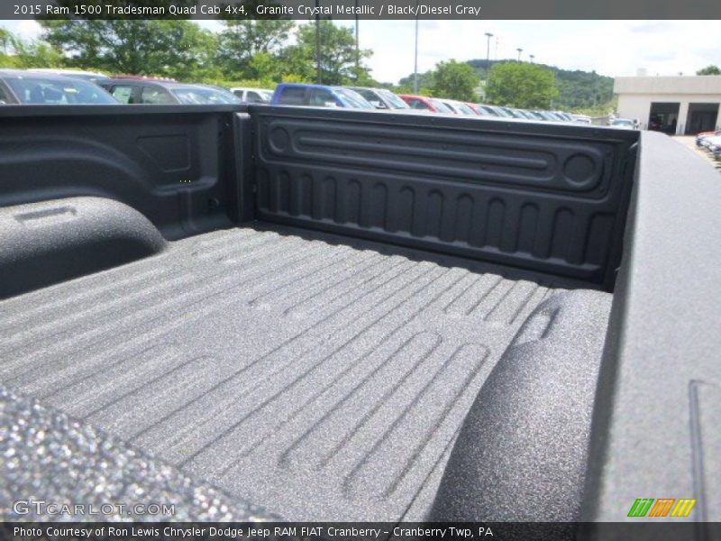 Granite Crystal Metallic / Black/Diesel Gray 2015 Ram 1500 Tradesman Quad Cab 4x4