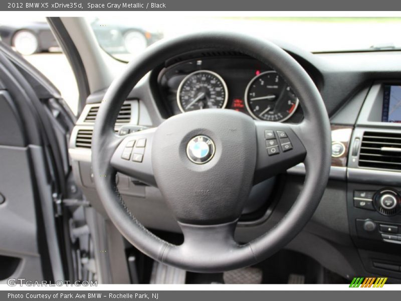 Space Gray Metallic / Black 2012 BMW X5 xDrive35d