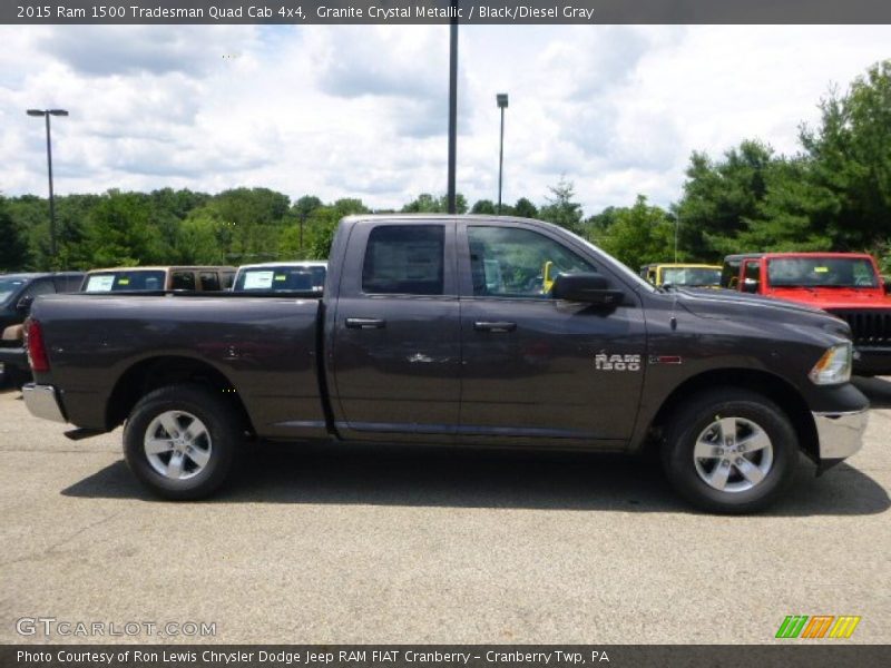 Granite Crystal Metallic / Black/Diesel Gray 2015 Ram 1500 Tradesman Quad Cab 4x4