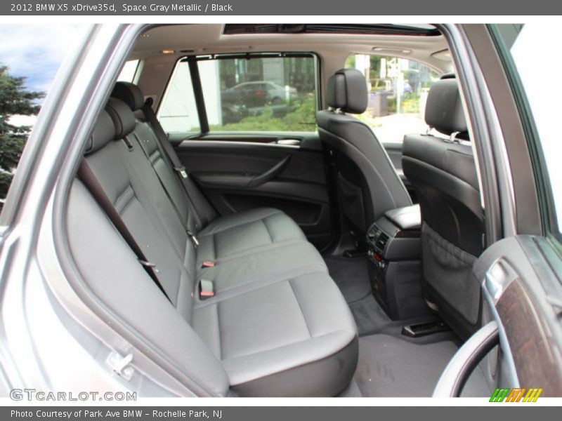 Space Gray Metallic / Black 2012 BMW X5 xDrive35d