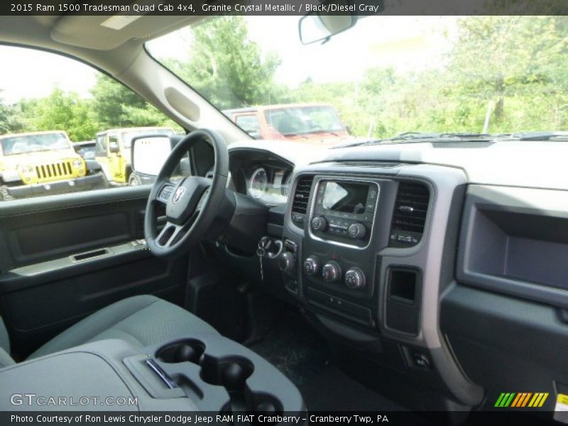 Granite Crystal Metallic / Black/Diesel Gray 2015 Ram 1500 Tradesman Quad Cab 4x4