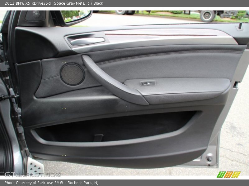 Space Gray Metallic / Black 2012 BMW X5 xDrive35d