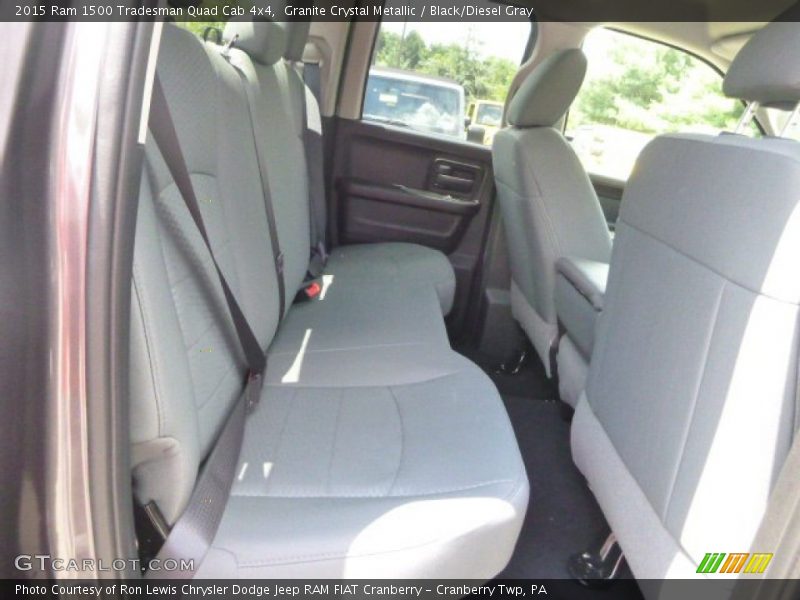 Granite Crystal Metallic / Black/Diesel Gray 2015 Ram 1500 Tradesman Quad Cab 4x4