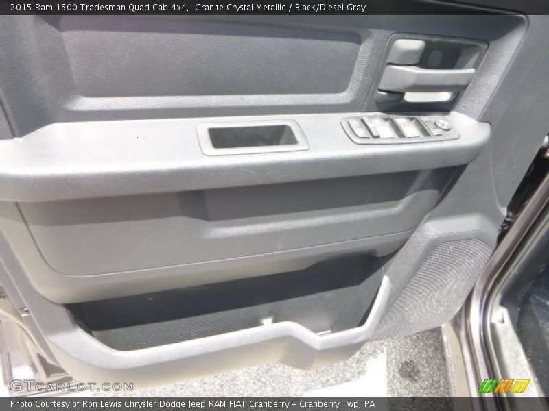 Granite Crystal Metallic / Black/Diesel Gray 2015 Ram 1500 Tradesman Quad Cab 4x4