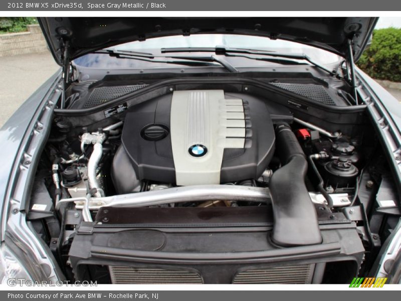 Space Gray Metallic / Black 2012 BMW X5 xDrive35d