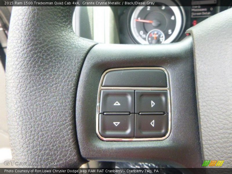 Granite Crystal Metallic / Black/Diesel Gray 2015 Ram 1500 Tradesman Quad Cab 4x4
