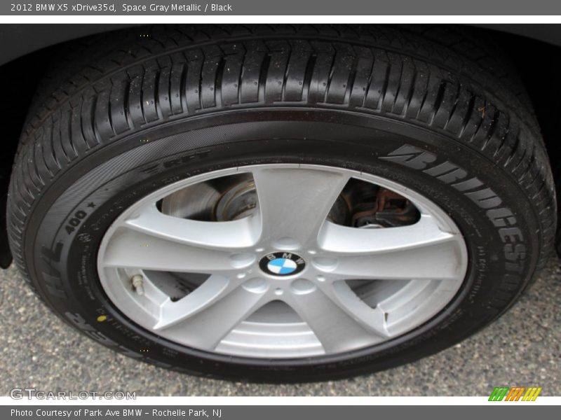 Space Gray Metallic / Black 2012 BMW X5 xDrive35d