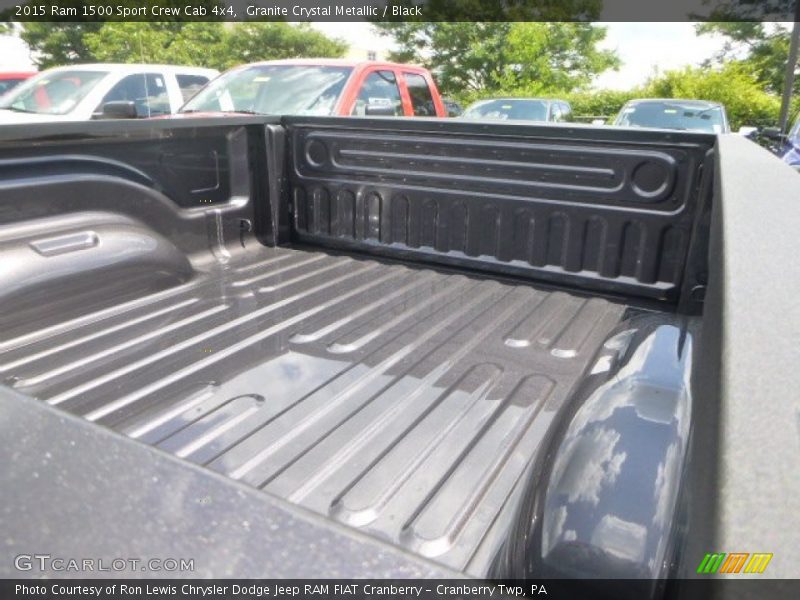 Granite Crystal Metallic / Black 2015 Ram 1500 Sport Crew Cab 4x4