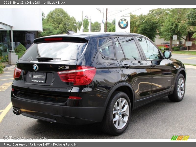 Jet Black / Black 2013 BMW X3 xDrive 28i