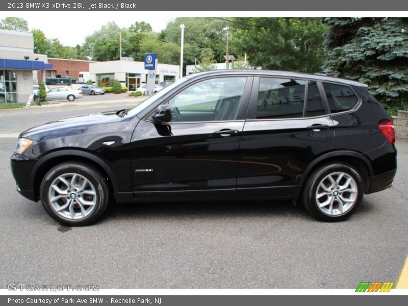 Jet Black / Black 2013 BMW X3 xDrive 28i