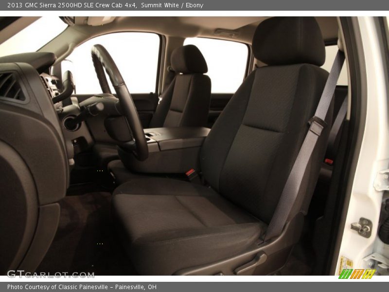 Summit White / Ebony 2013 GMC Sierra 2500HD SLE Crew Cab 4x4