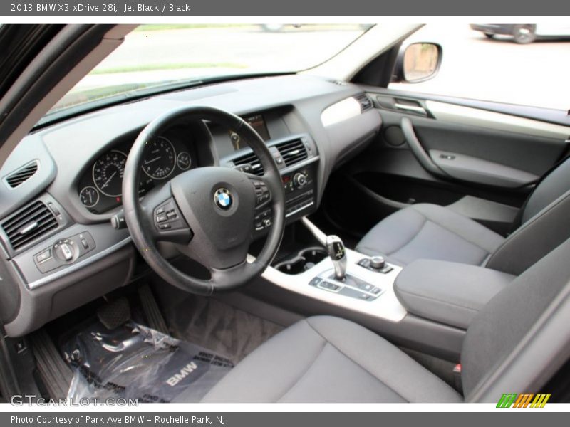 Jet Black / Black 2013 BMW X3 xDrive 28i