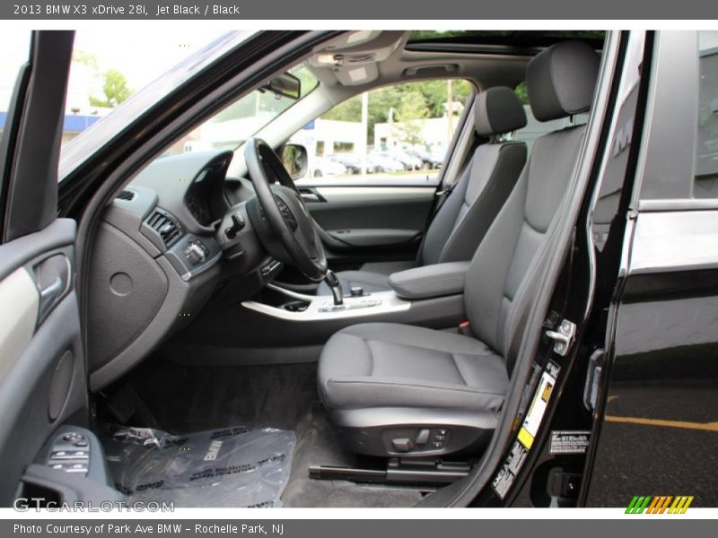 Jet Black / Black 2013 BMW X3 xDrive 28i