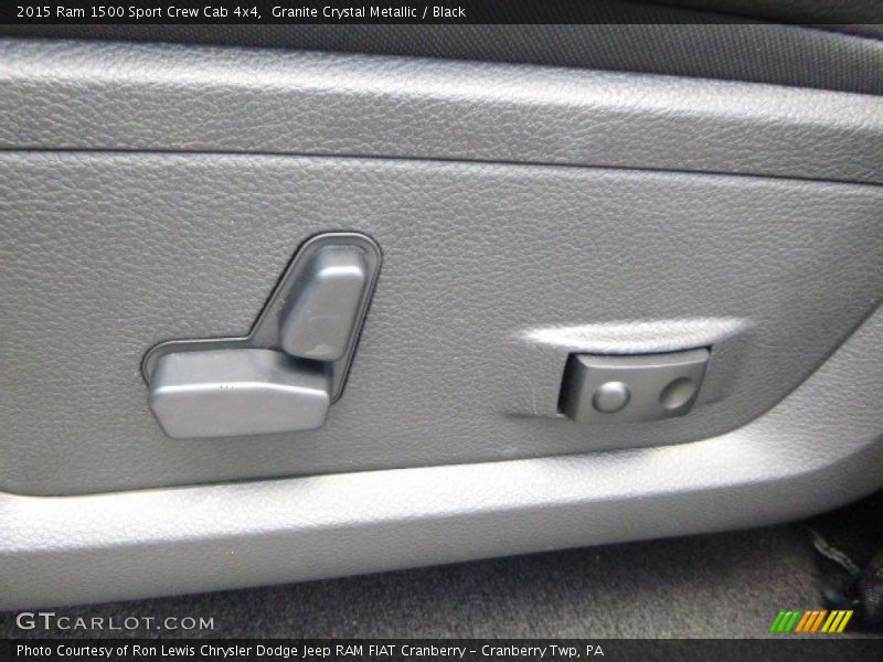 Granite Crystal Metallic / Black 2015 Ram 1500 Sport Crew Cab 4x4