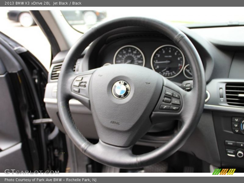 Jet Black / Black 2013 BMW X3 xDrive 28i