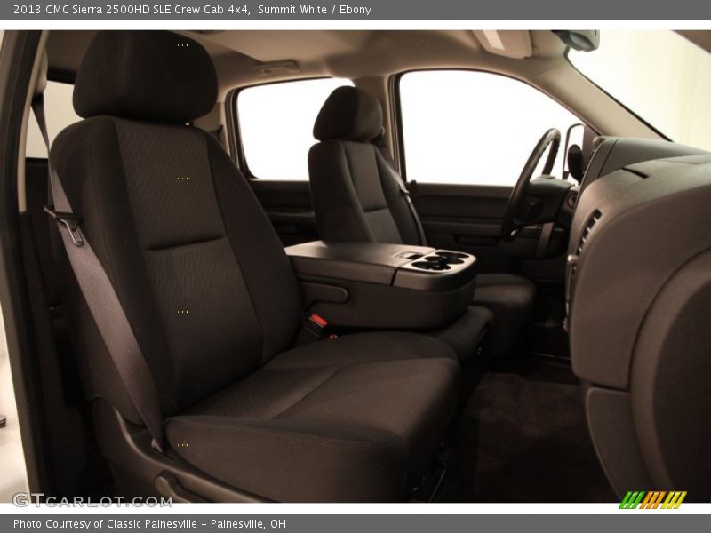 Summit White / Ebony 2013 GMC Sierra 2500HD SLE Crew Cab 4x4