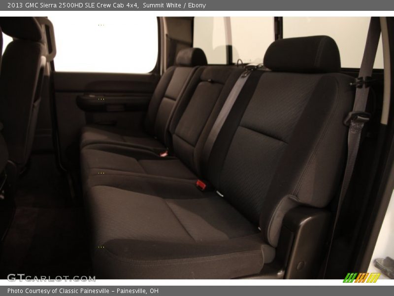 Summit White / Ebony 2013 GMC Sierra 2500HD SLE Crew Cab 4x4