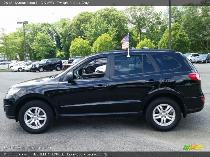  2012 Santa Fe GLS AWD Twilight Black