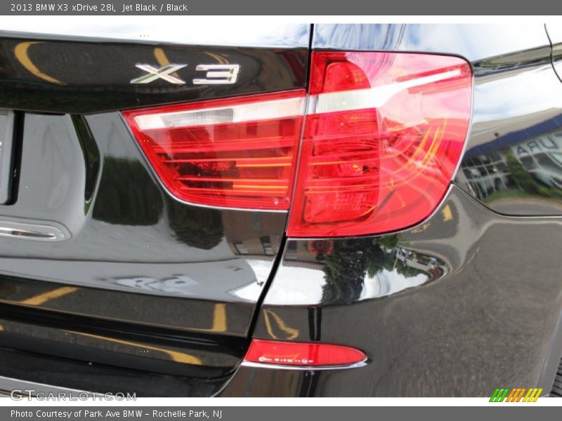 Jet Black / Black 2013 BMW X3 xDrive 28i