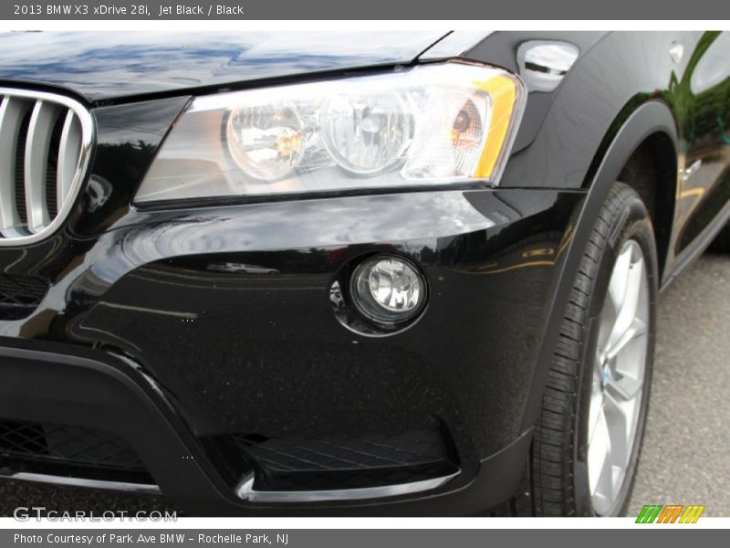 Jet Black / Black 2013 BMW X3 xDrive 28i